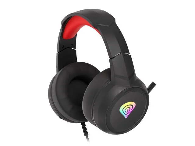 Слушалки, Genesis Gaming Headset Neon 200 RGB Black-Red - image 3