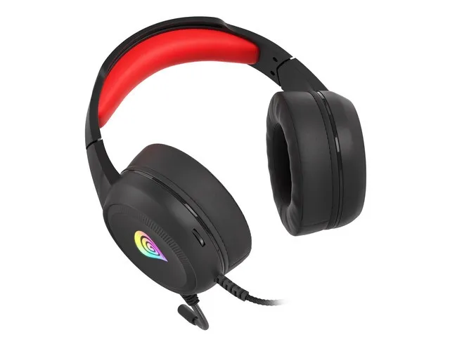 Слушалки, Genesis Gaming Headset Neon 200 RGB Black-Red - image 4