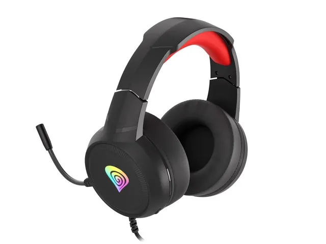 Слушалки, Genesis Gaming Headset Neon 200 RGB Black-Red - image 5