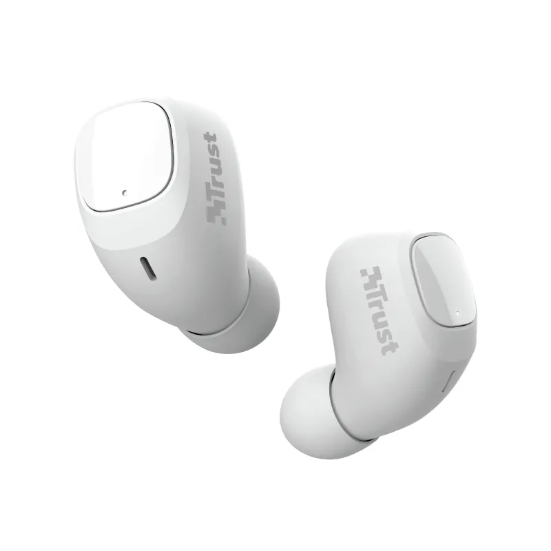 Слушалки, TRUST Nika Compact Bluetooth Earphones White - image 2