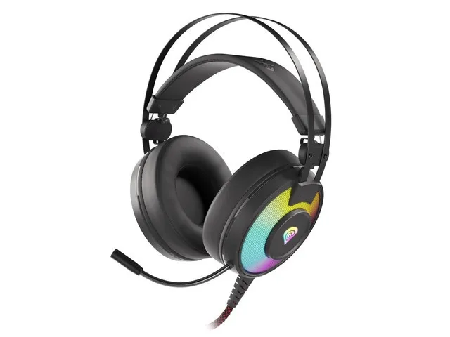 Слушалки, Genesis Headset Neon 600 With Microphone RGB Illumination Black