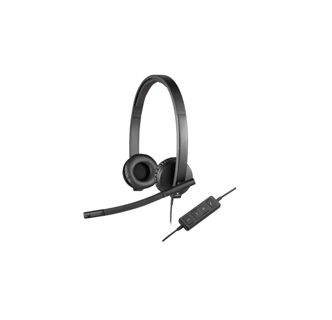 Слушалки, Logitech USB Headset H570e Stereo, In-line Controls, Echo Cancellation, Noise-cancelling, USB - image 3