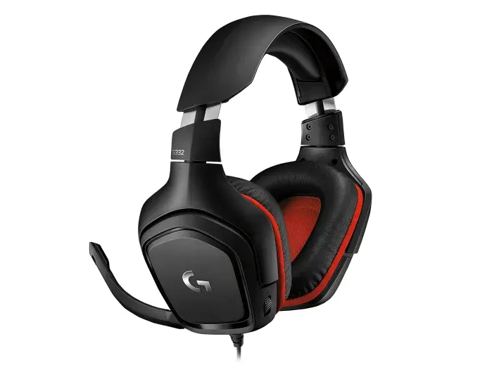 Слушалки, Logitech G332 Headset, 50 mm Drivers, Microphone, Leather Ear Cushions, PC, Nintendo Switch, PS4, Xbox One, Black