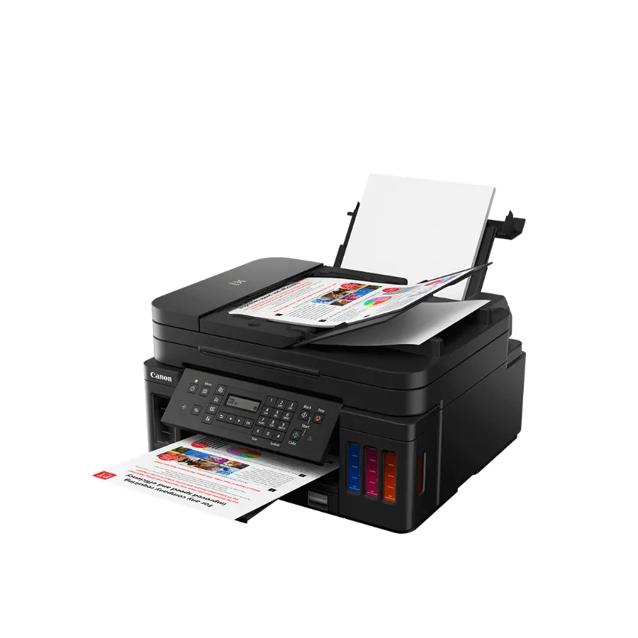 Мастилоструйно многофункционално устройство, Canon PIXMA G7040 All-In-One, Fax, Black - image 1