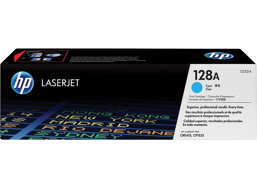 Консуматив, HP 128A Cyan LaserJet Toner Cartridge