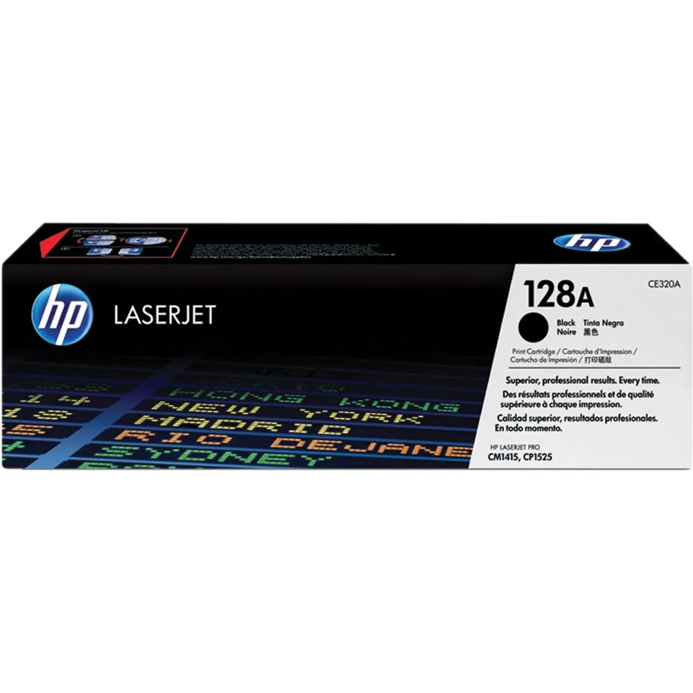 Консуматив, HP 128A Black LaserJet Toner Cartridge