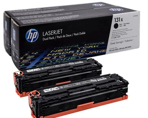 Консуматив, HP 131X 2-pack High Yield Black Original LaserJet Toner Cartridges