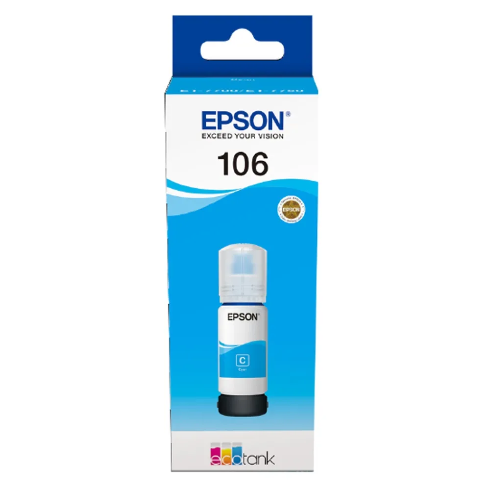 Консуматив, Epson 106 EcoTank Cyan ink bottle