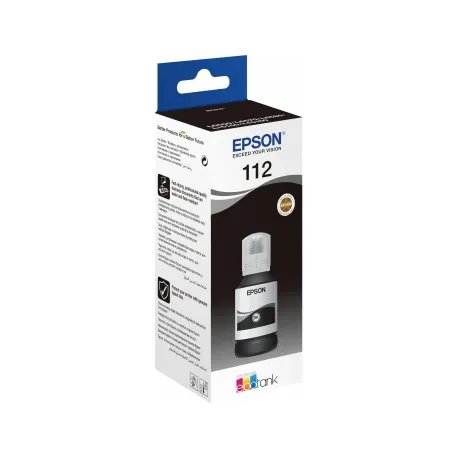 Консуматив, Epson 112 EcoTank Pigment Black ink bottle - image 1