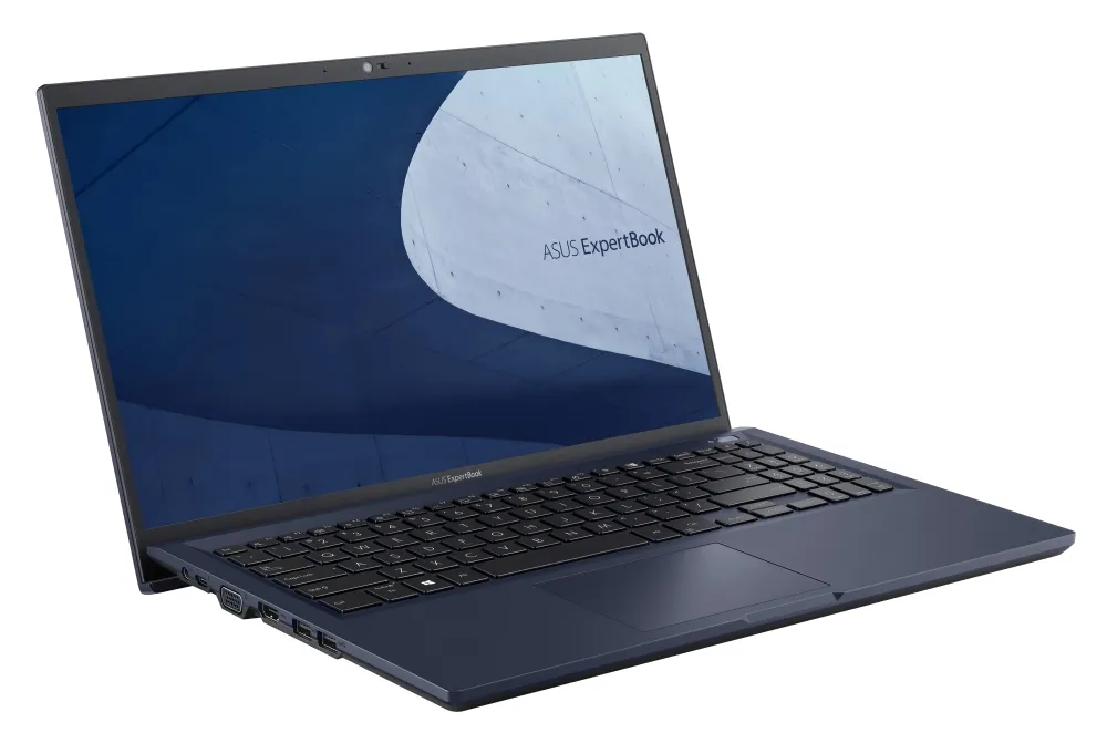 Лаптоп, Asus Expertbook B1 B1500CEAE-BQ3055, Intel Core i3-1115G4 3.0 GHz,(6M Cache, up to 4.1 GHz), 15.6" FHD IPS(1920x1080), Intel UHD Graphics, DDR4 8GB(ON BD.,1 slot free),256G PCIEG3 SSD, No OS,STAR BLACK - image 1