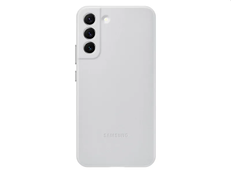 Калъф, Samsung S22+ S906 Leather Cover, Light Gray
