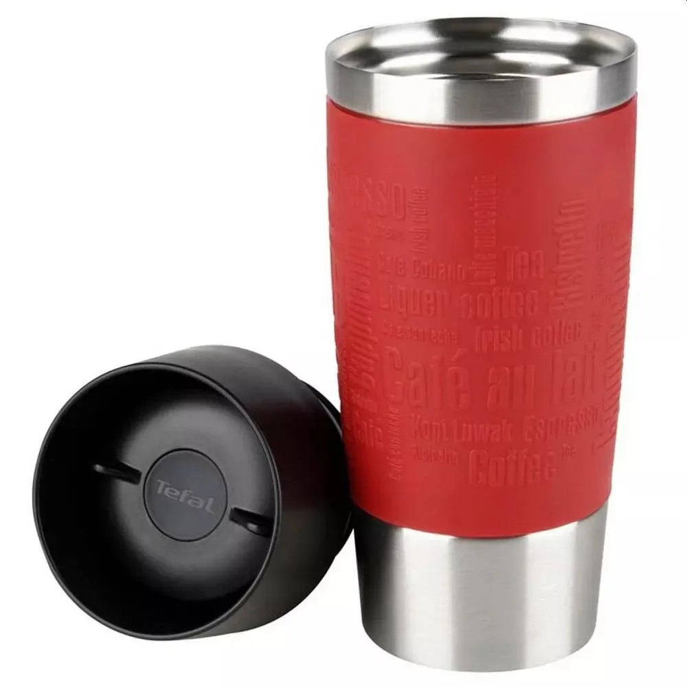 Термочаша, Tefal K3084114 TRAVEL MUG 0.36L red slv TEF - image 2