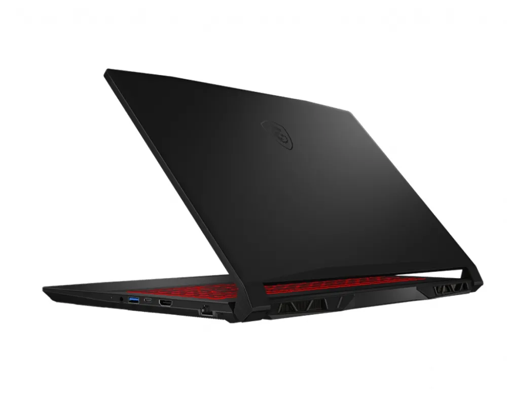 Лаптоп, MSI Katana GF66 12UGS, RTX3070Ti 8GB GDDR6, 15.6" FHD (1920x1080), 144Hz, i7-12700H (6P/8E, 20T, up to 4.70 GHz, 24MB), 16GB DDR4 (2x8GB) 3200MHz, 512GB PCIe Gen4 SSD, Single backlight KB (RED), Intel Wi-Fi 6E, NO OS, 3 cell, 53Whr, 2Y, Black - image 3
