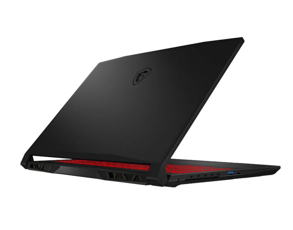 Лаптоп, MSI Katana GF66 12UGS, RTX3070Ti 8GB GDDR6, 15.6" FHD (1920x1080), 144Hz, i7-12700H (6P/8E, 20T, up to 4.70 GHz, 24MB), 16GB DDR4 (2x8GB) 3200MHz, 512GB PCIe Gen4 SSD, Single backlight KB (RED), Intel Wi-Fi 6E, NO OS, 3 cell, 53Whr, 2Y, Black - image 4