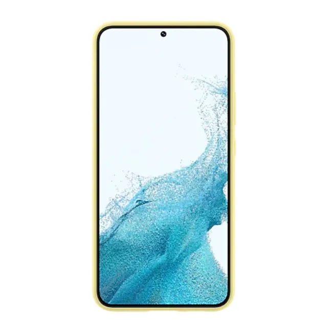 Калъф, Samsung S22+ G906 Silicone Cover Yellow - image 1