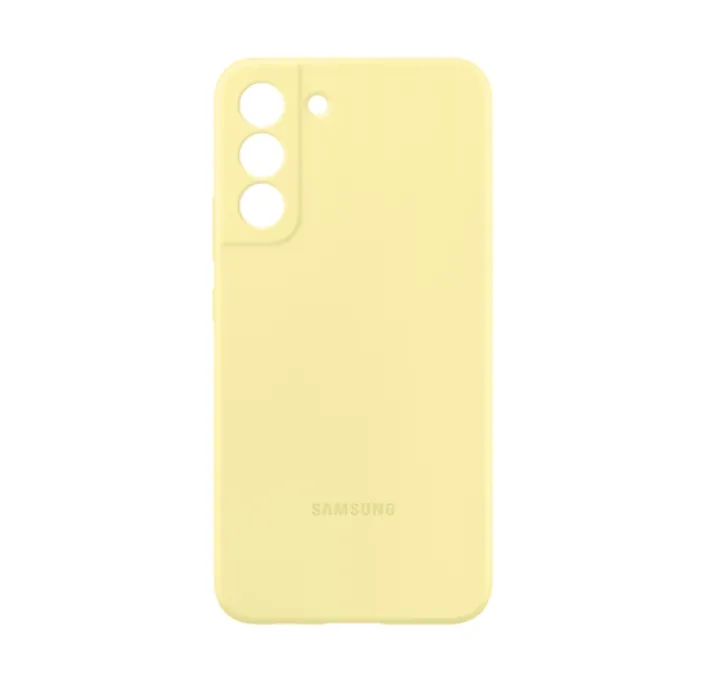Калъф, Samsung S22+ G906 Silicone Cover Yellow - image 3
