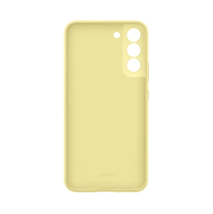 Калъф, Samsung S22+ G906 Silicone Cover Yellow - image 4