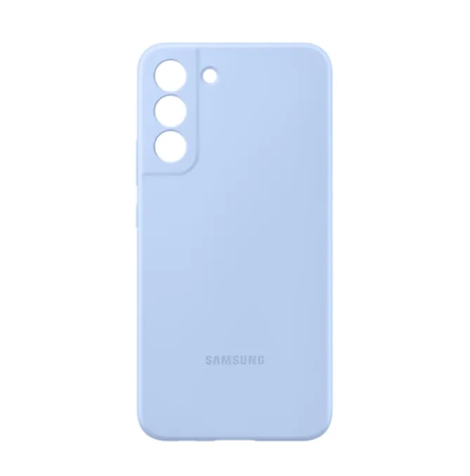 Калъф, Samsung S22+ G906 Silicone Cover Sky Blue - image 3