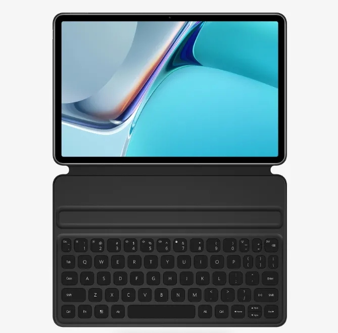 Таблет, Huawei MatePad 11, Matte Grey, Debussy-W09CS, 10.95", IPS Touch, 2560x1600,  Snapdragon 865 (1x2.84GHz+3x2.4GHz+4x1.8GHz),6GB/128GB, 802.11 a/b/g/n/ac/ax, 2.4 GHz/5 GHz, CAM 8MP+13MP, FPT, BT 5.1, 7250 mAh, Harmony OS 2.0_Huawei KBD - image 1