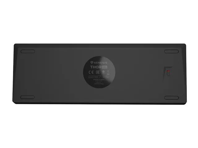 Клавиатура, Genesis Mechanical Gaming Keyboard Thor 660 Wireless RGB Backligtht Gateron Red Black - image 2