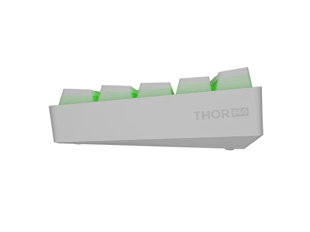 Клавиатура, Genesis Mechanical Gaming Keyboard Thor 660 Wireless RGB Backligtht Gateron Red White - image 4