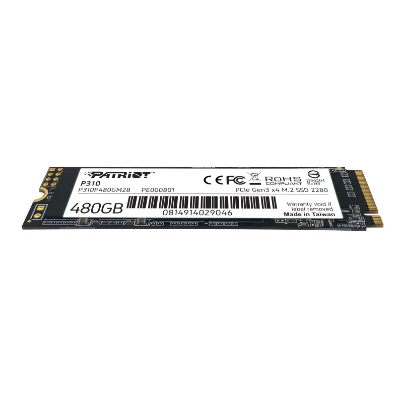 Твърд диск, Patriot P310 480GB M.2 2280 PCIE - image 4
