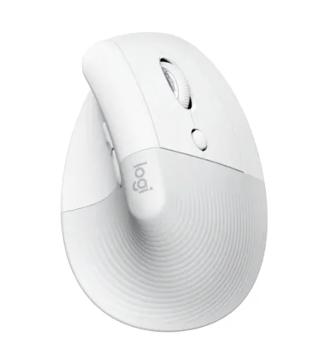 Мишка, Logitech Lift Vertical Ergonomic Mouse - OFF-WHITE/PALE GREY - EMEA