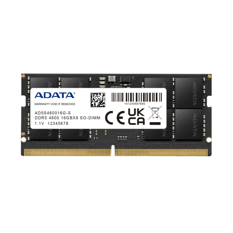 Памет, ADATA 16GB DDR5 4800 MHz SO-DIMM