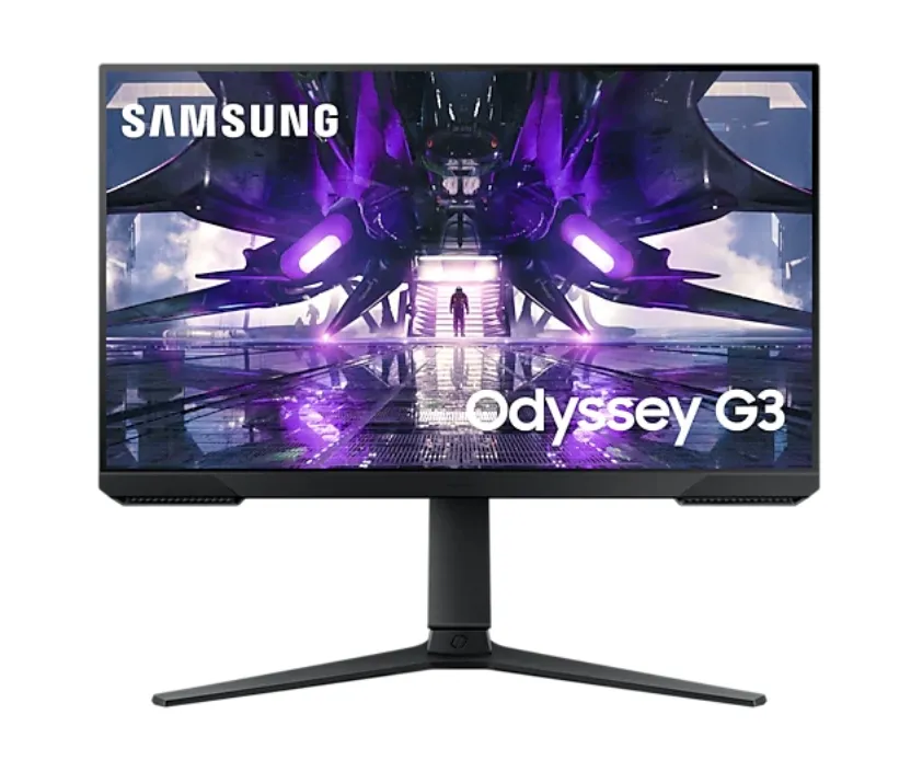 Монитор, Samsung 24AG320 24" Odyssey G3, VA, 165 Hz, 1 ms, 1920x1080, ,AMD FreeSync Premium, DP, HDMI, Black