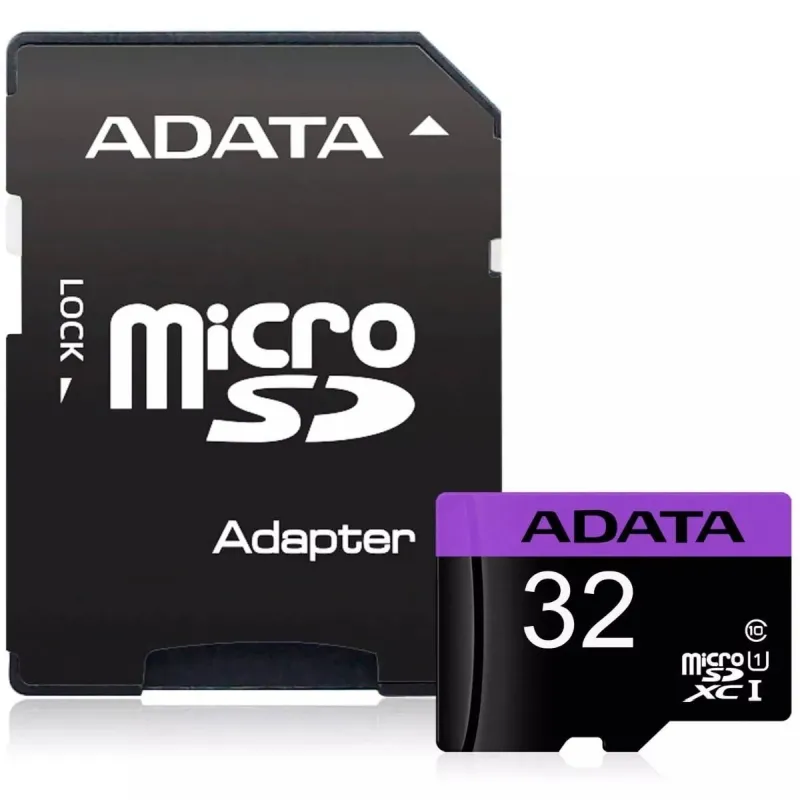 Памет, ADATA 32GB MicroSDHC UHS-I CLASS 10 (with adapter)