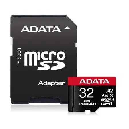 Памет, Adata 32GB MicroSDHC UHS-I U3 V30S(R100MB/s) HIGH (1 adapter)