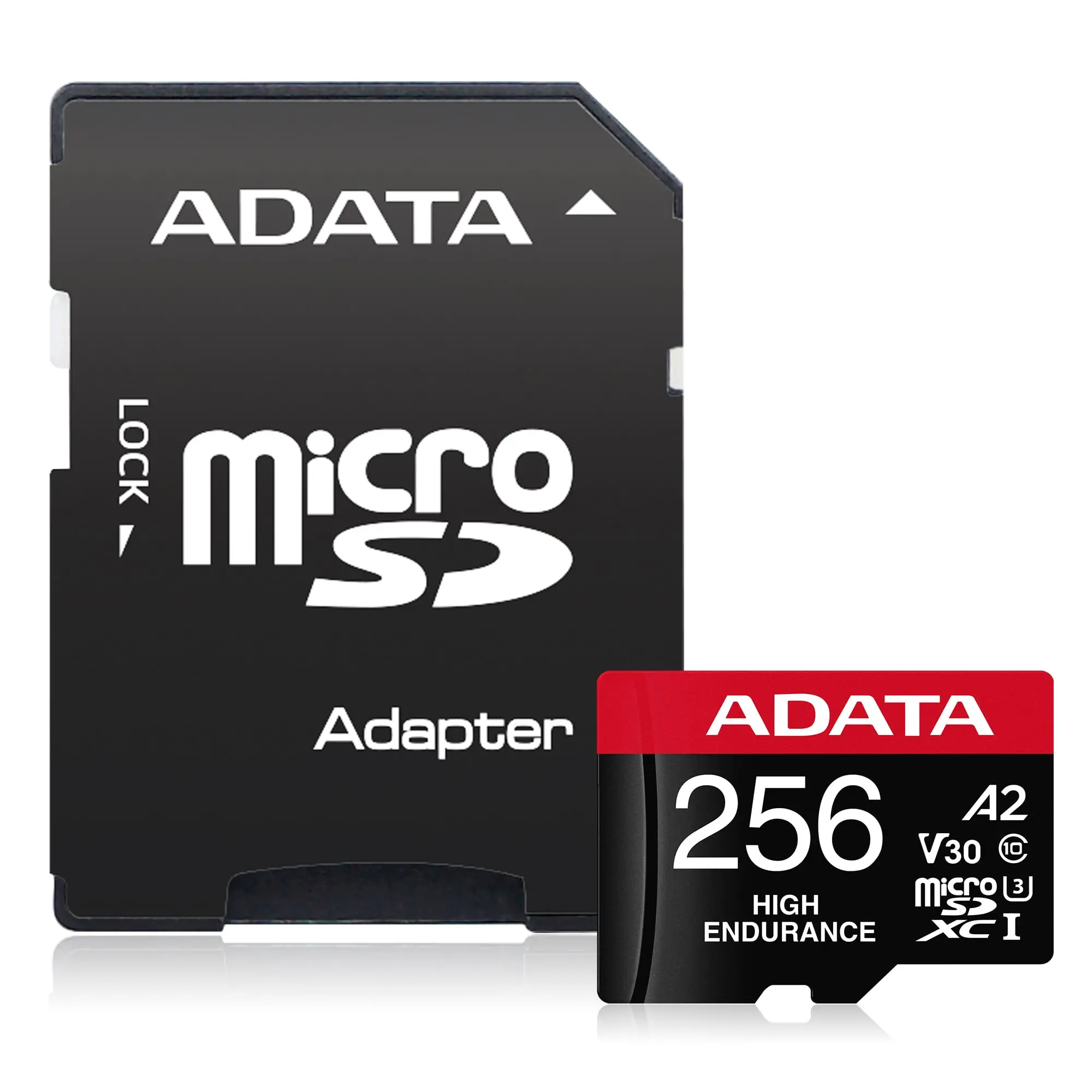 Памет, ADATA 256GB MicroSDXC UHS-I U3 V30S High (with adapter) - image 1