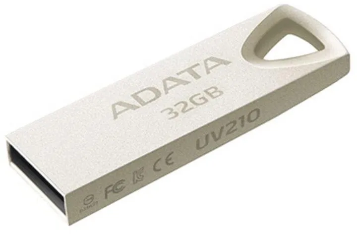 Памет, ADATA UV210 32GB USB 2.0 Gold - image 1