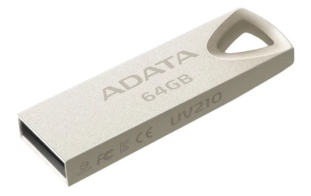 Памет, ADATA UV210 64GB USB 2.0 Gold - image 1