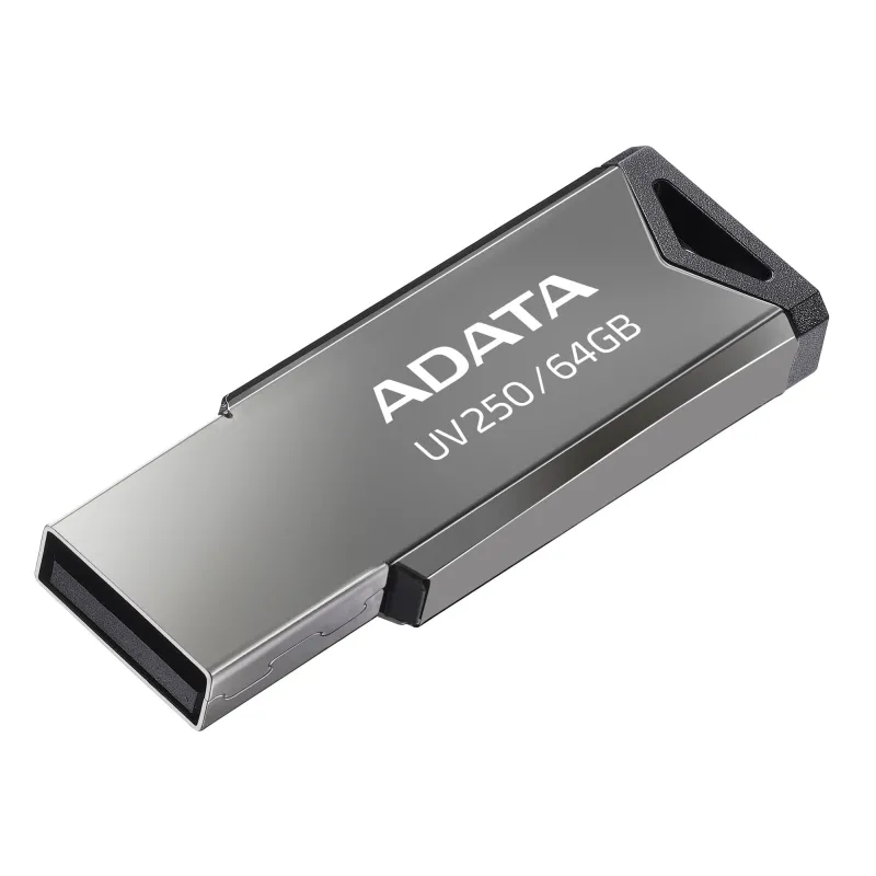 Памет, Adata 64GB UV250 USB 2.0-Flash Drive Silver - image 1
