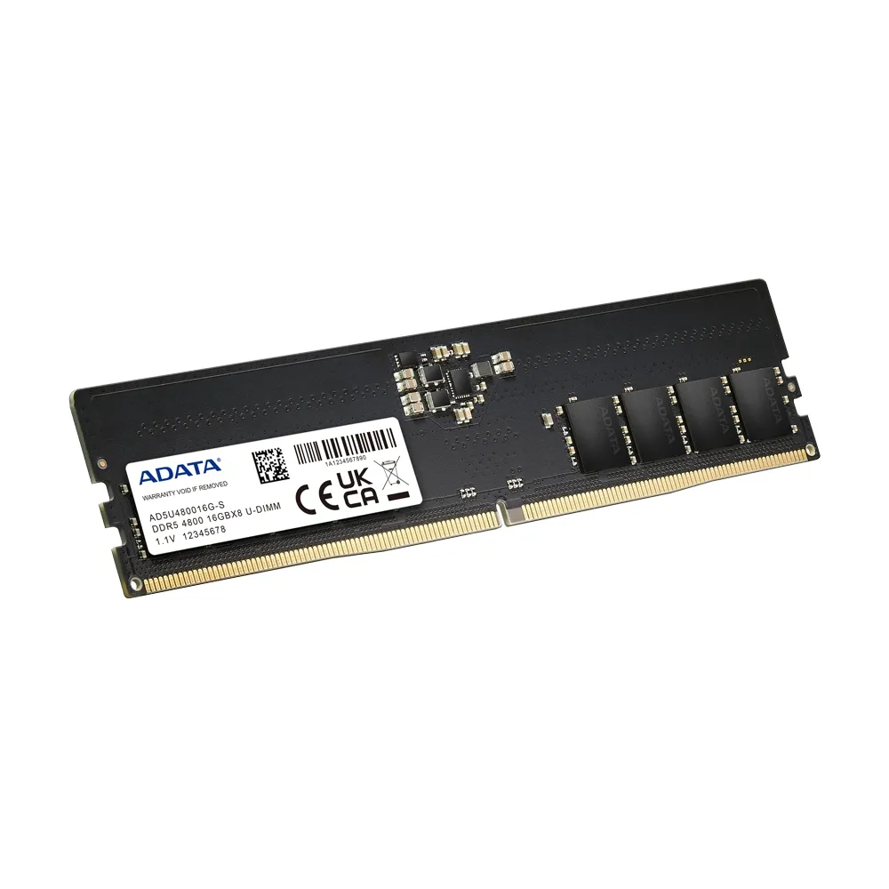 Памет, ADATA 16GB DDR5 4800 MHz U-DIMM - image 1