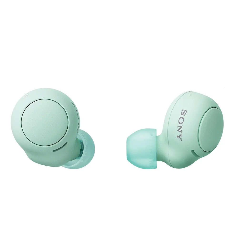 Слушалки, Sony Headset WF-C500, green