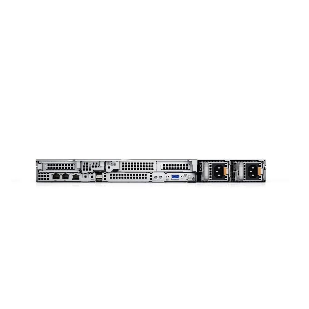 Сървър, Dell PowerEdge R450, Xeon Silver 4309Y 2.8G, 8C/16T, 10.4GT/s, 12MB Cache, Chassis 8x2.5", Riser 1xOCP 3.0(x16)+ 1x16LP, 16GB RDIMM, 3200MT/s, 2x 600GB HDD SAS ISE 12Gbps, PERC H355, Single PSU 800W, 36M NBD - image 1