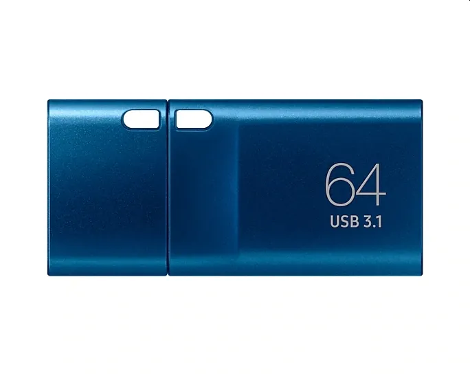 Памет, Samsung 64 GB Flash Drive, 300 MB/s, USB-C 3.1, Blue - image 2