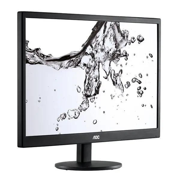 Монитор, AOC E970SWN, 18.5" Wide TN LED, 5ms, 20M:1 DCR, 200 cd/m2, 1366x768 HD, Black - image 1