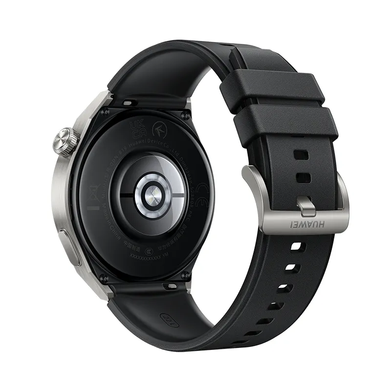 Часовник, Huawei Watch GT 3 Pro 46mm, Odin-B19S, 1.43", Amoled, 466x466, PPI 326, 4GB, Bluetooth 5.2 supports BLE/BR/EDR, 5ATM, NFC, GPS, Battery 530 maAh, Black Fluoroelastomer Strap - image 3