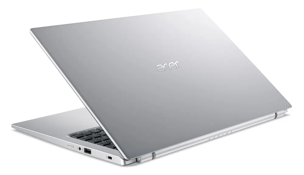Лаптоп, Acer Aspire 3, A315-35-P0NK, Intel Pentium Silver N6000 (up to 3.3GHz, 4MB), 15.6" FHD (1920x1080) IPS AG, Cam&Mic, 4 GB DDR4, 256GB SSD PCIe, Intel UHD Graphics, 802.11ac, BT 5.0, Linux, Silver - image 4