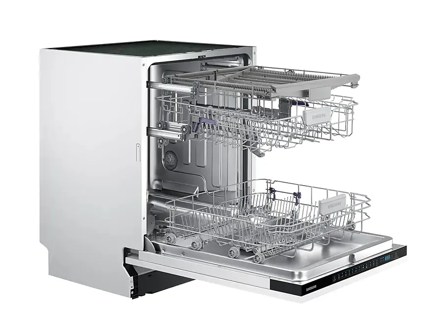 Съдомиялна машина, Samsung DW60M6050BB/EO,  Dishwasher integrated, 60cm, 10.5l, Energy Efficiency E,  Capacity 14 p/s, large display, 44dB - image 7