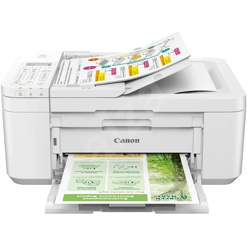 Мастилоструйно многофункционално устройство, Canon PIXMA TR4651 All-In-One, White - image 1