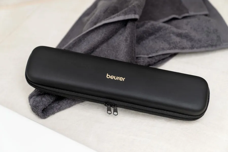 Преса, Beurer HS 100 Hair straightener, Ready to use in 12 sec, LED display, Ceramic-coated hot plates, Ion technology, Variable temperature control (120-220 °), Button lock, Operation status display, Automatic switch-off after 30 minutes, Transport lock, heat- - image 8