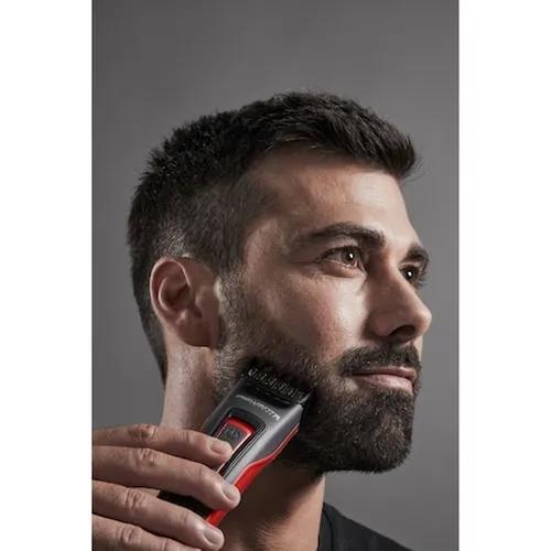 Тример, Rowenta TN5221F4 Hair trimmer Advancer Style, hair + beard, cordless + corded, washable blades, self-sharpening stainless steel blades, minimum cutting length 0.5mm, hair blade 42mm, 2 hair combs, 29 cutting length positions, 3 day beard function - image 10