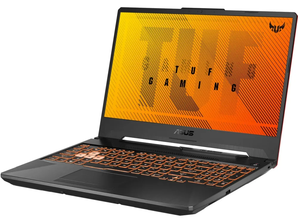 Лаптоп, Asus TUF F15 FX506LHB-HN324 , Intel i5-10300H 2.5 GHZ (8M cache, up to 4.5GHz 4, cores), 15.6" FHD AG (1920x1080)144Hz, 16GB DDR4 2933MHz (1x8 GB), PCIE NVME 512GB M.2 SSD, NVIDIA GeForce GTX1650 4GB GDDR6, WiFi 6, RGB Illum. Kbd, no OS, Black - image 2