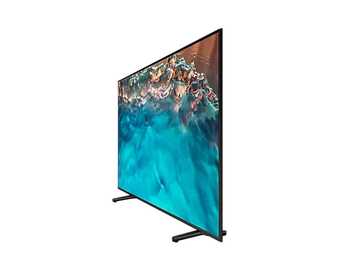 Телевизор, Samsung 43" 43BU8072 4K UHD LED TV, SMART, Crystal Processor 4K, 2200 PQI, HDR 10+, Mega Contrast, Q-Symphony, Dolby Digital Plus , 3xHDMI, 2xUSB, Wi-Fi 5, Bluetooth 5.2, Frameless, Tizen, Black - image 4