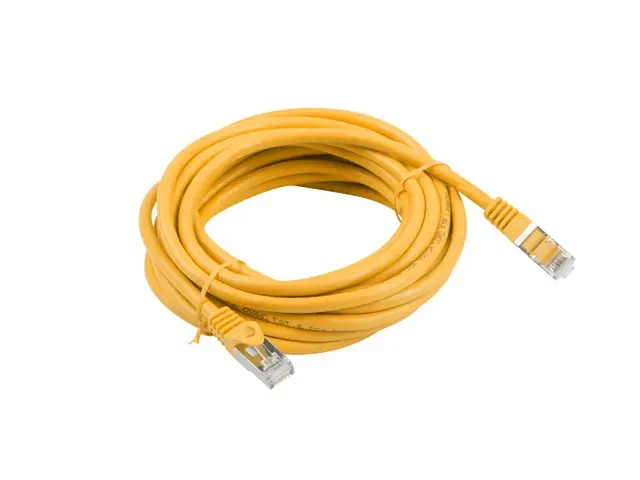 Кабел, Lanberg patch cord CAT.6 FTP 10m, orange - image 1