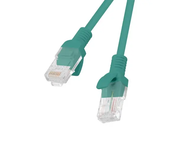 Кабел, Lanberg patch cord CAT.6 15m, green